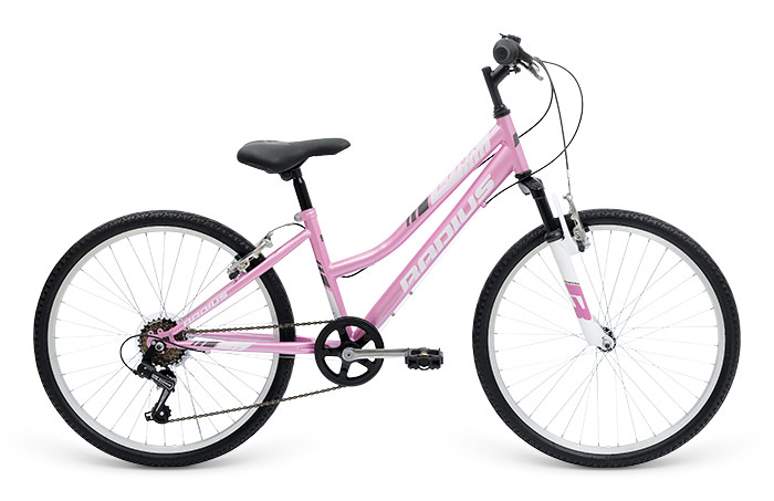 Велосипед 24 "Radius Lynx рама- 13" Gloss Pink/Gloss White/Gloss Charcoal фото 