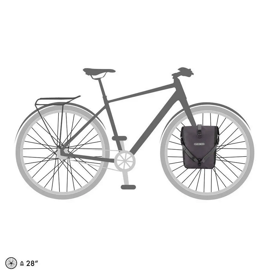 Гермосумка велосипедная Ortlieb Sport-Roller Plus granite-black, 12,5 л фото 4