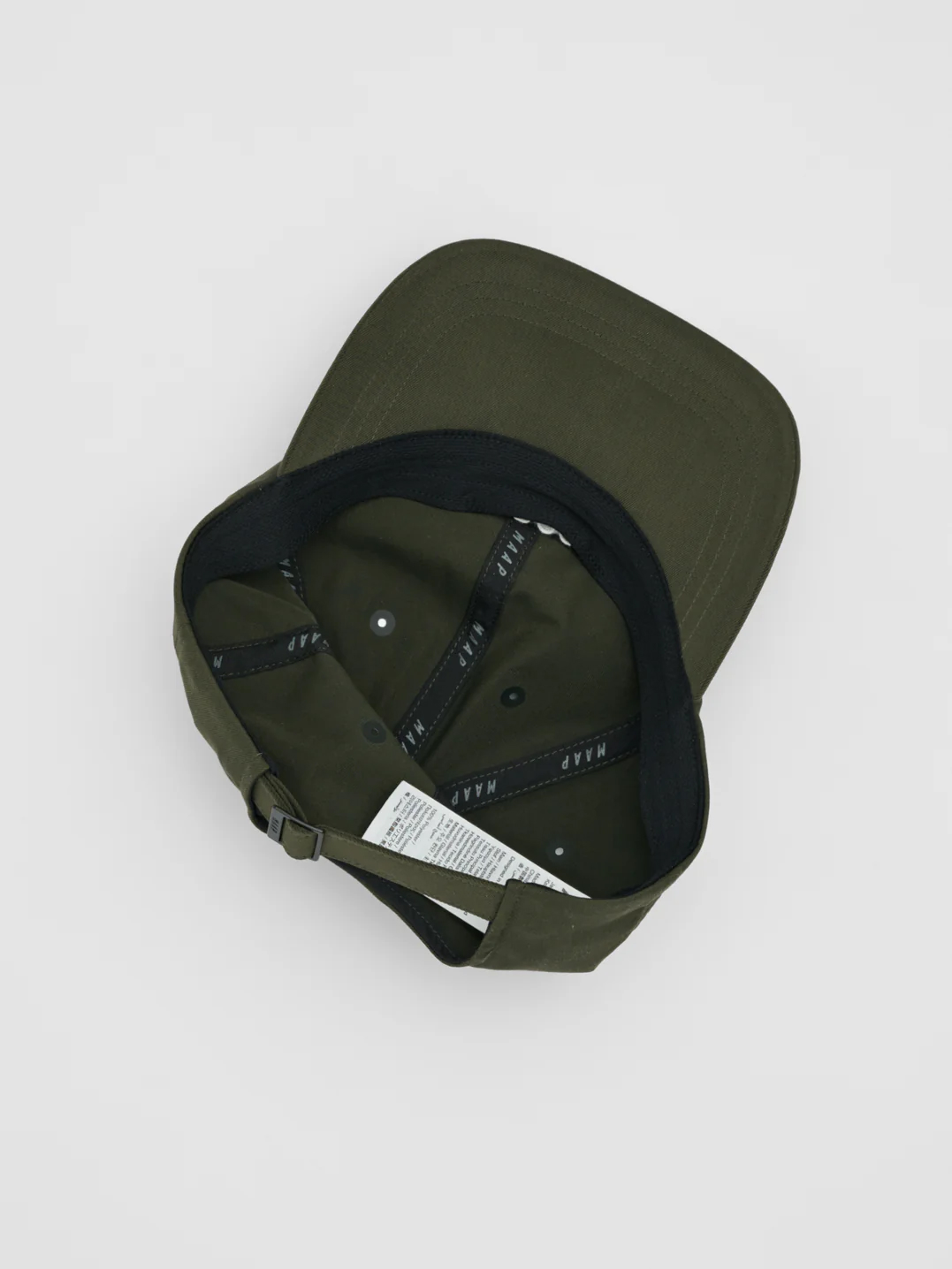 Кепка MAAP CC 6 Panel Twill Cap, зелена, One Size фото 3