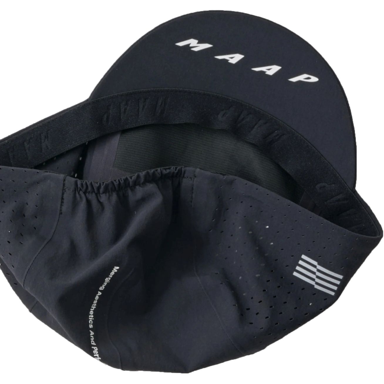 Кепка MAAP Pro Air Road Cap Black/Black фото 4