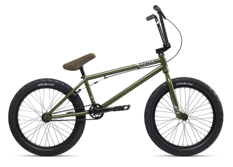 Велосипед 20 "Stolen HEIST 1 рама - 21" satin sniper green (зелений матовий) 2018 фото 