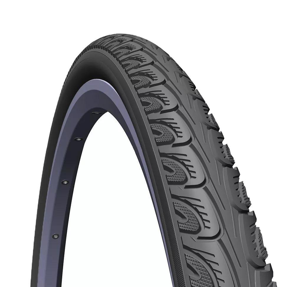 Покришка 26x1 1/2 (40-584) Mitas HOOK V69 Classic, чорна фото 