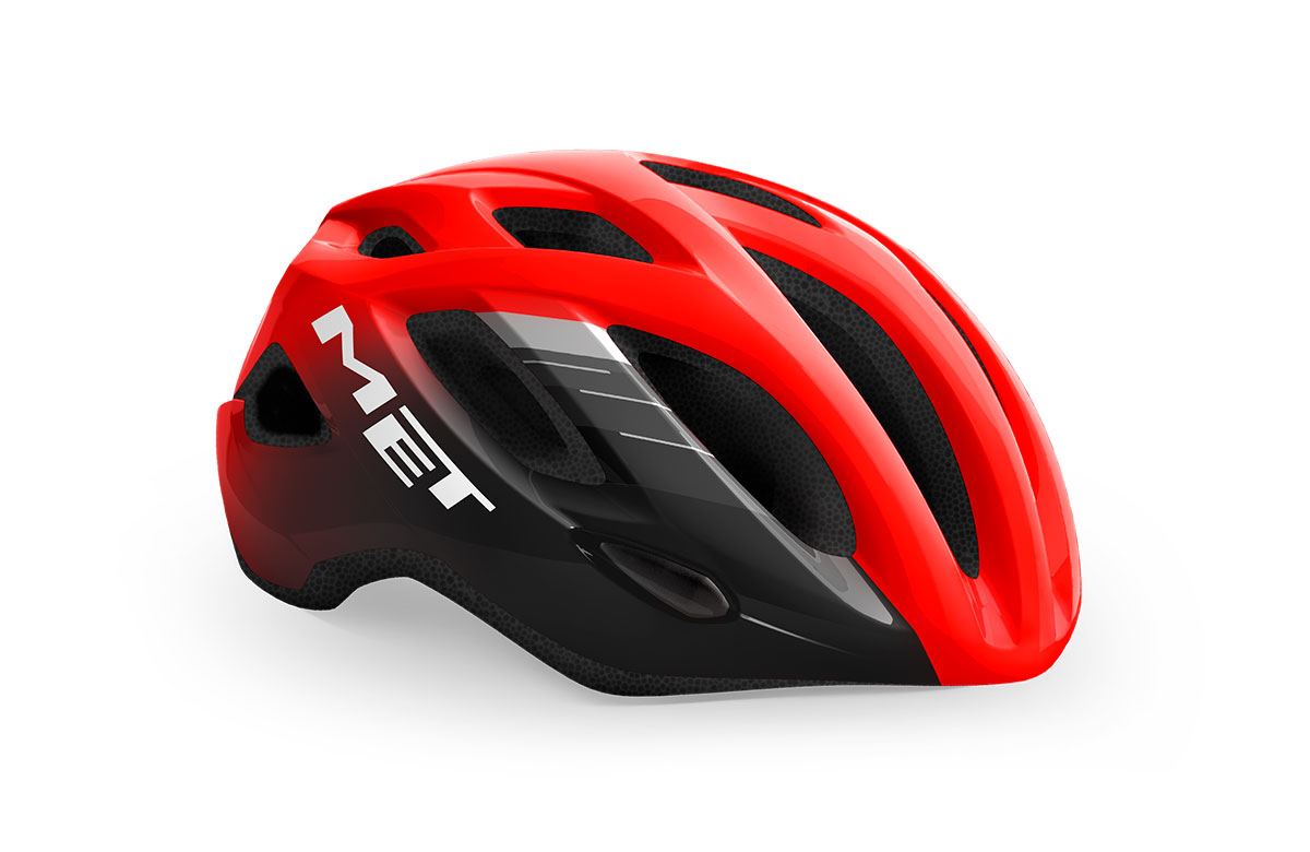 Шлем Met IDOLO CE размер M (52-59) red black glossy, червоно-черный глянцевый фото 