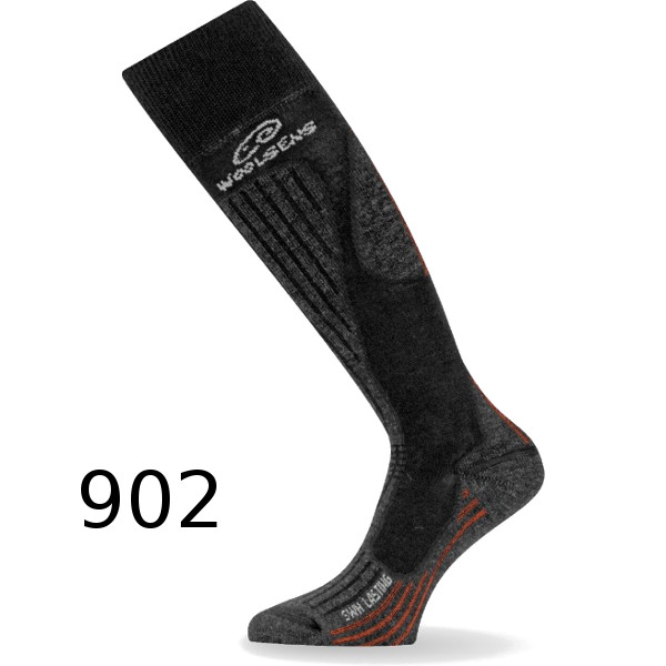 Термошкарпетки Lasting лижі SWH 902, розмір XL, чорні фото 