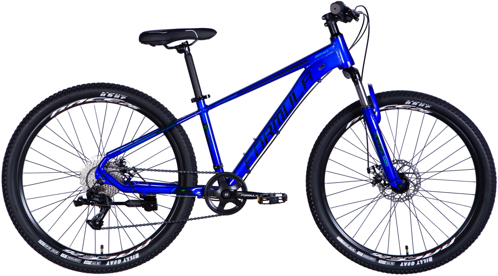 Велосипед 26" Formula ZEPHYR 3.0 AM DD рама - 14" 2024 синій фото 