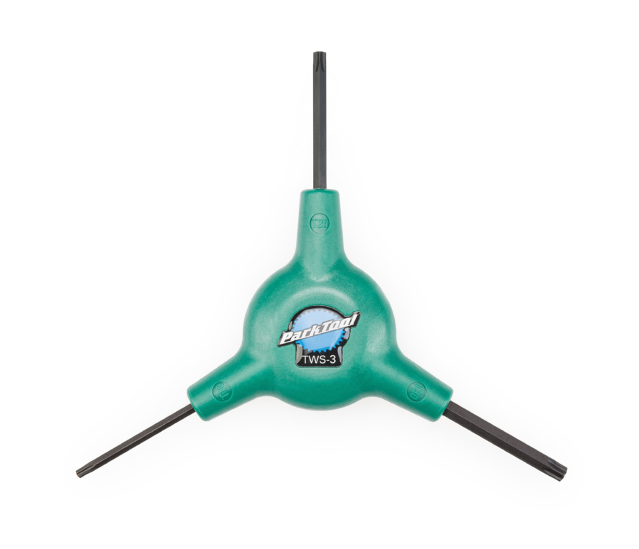 Ключ трехсторонний Park Tool TWS-3 Torx: T10, T25 и T30 фото 