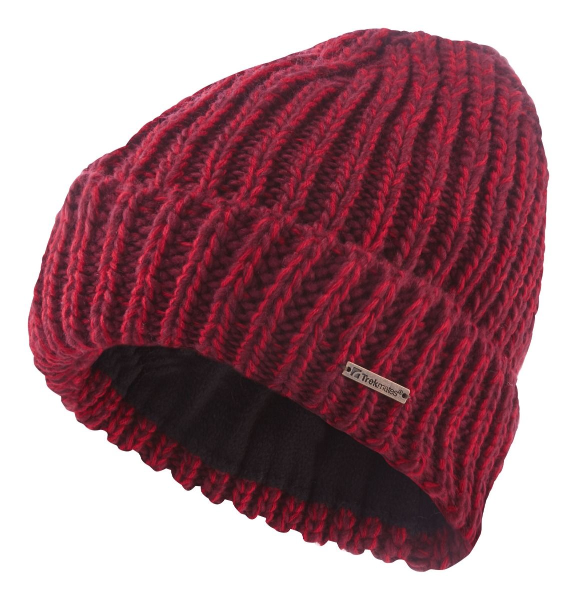 Шапка Trekmates Nazz Knit Hat TM 004338 Merlot, O/S,красная
