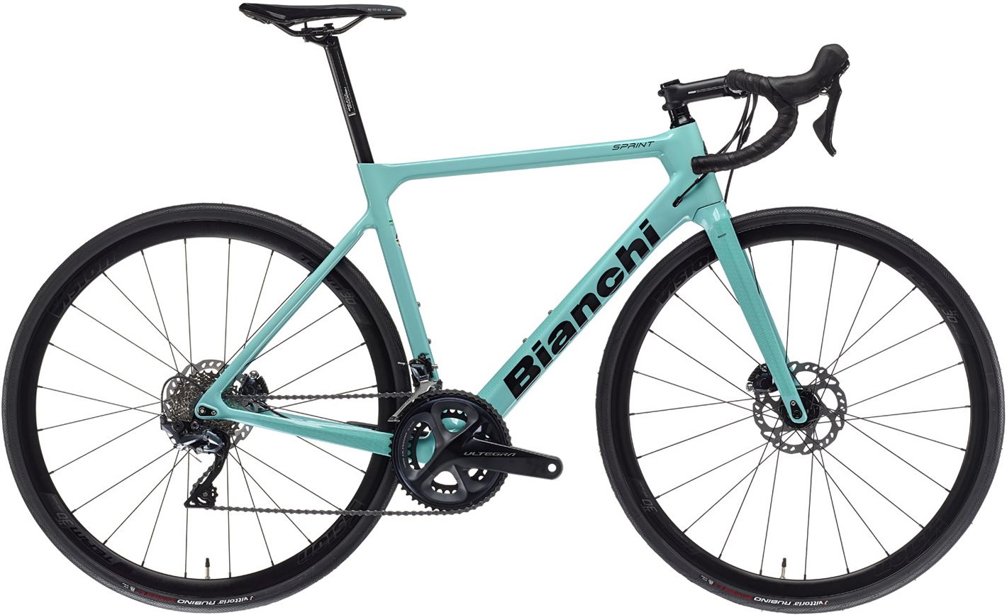 Велосипед 28" Bianchi SPRINT Disc 105 рама - 53 см Celeste A1 фото 