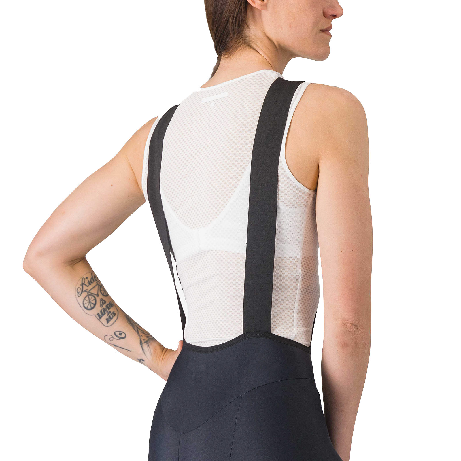 Велотрусы Castelli Prima 2 DT на лямках женские black S фото 5