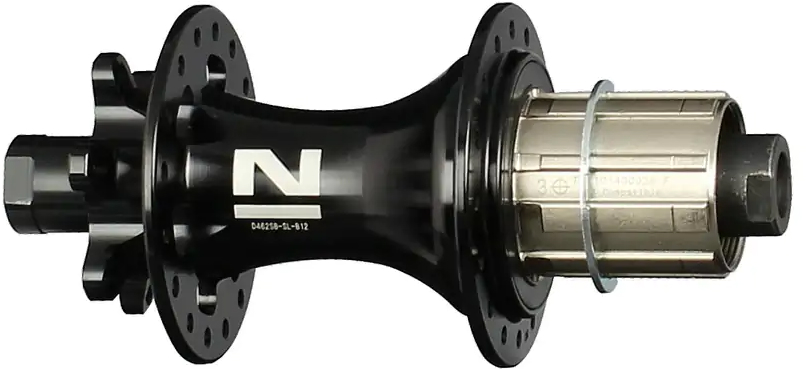 Втулка задн. Novatec D462SB-SL-B12-S3S-11S, 12x148, 32H, 6-bolt, HG11 фото 