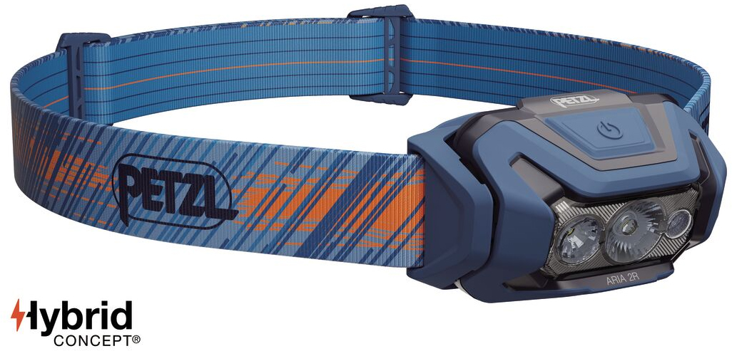 Ліхтар налобний Petzl ARIA 2R RGB, 625 лм, 1250 мАг, Blue фото 