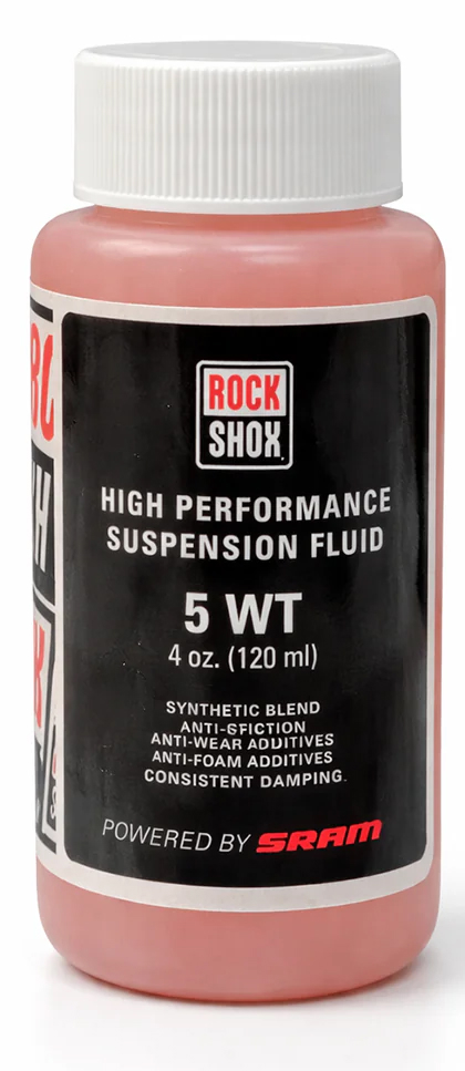 Масло для вилок RockShox Suspension Oil, 5 WT, 120 мл (Вилка демпфер) фото 