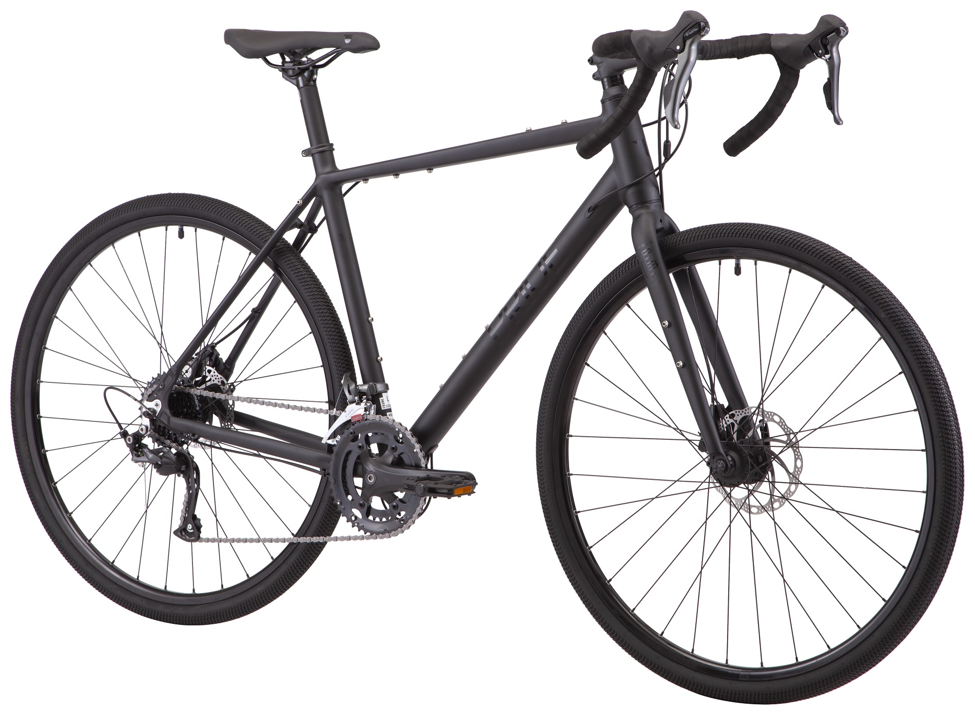 Велосипед 28" Pride ROCX 8.1 рама - XL 2022 чорний фото 2