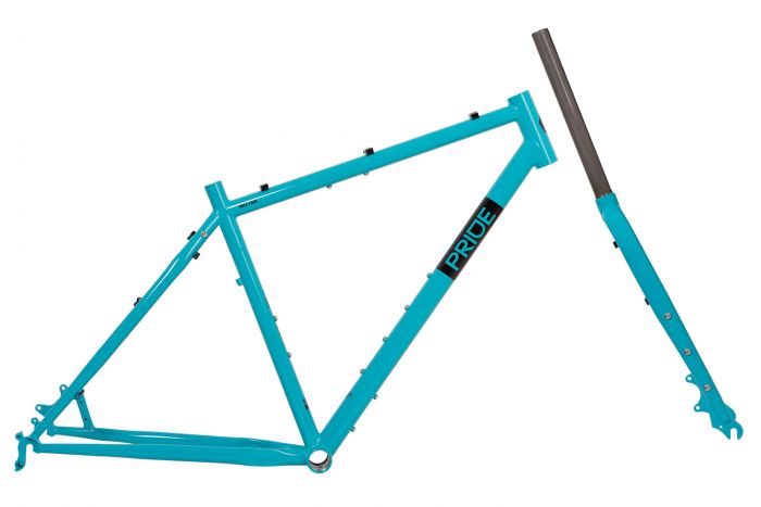Рама Pride 28" ROCX Tour рама - XL 2019 Turquoise + вилка фото 