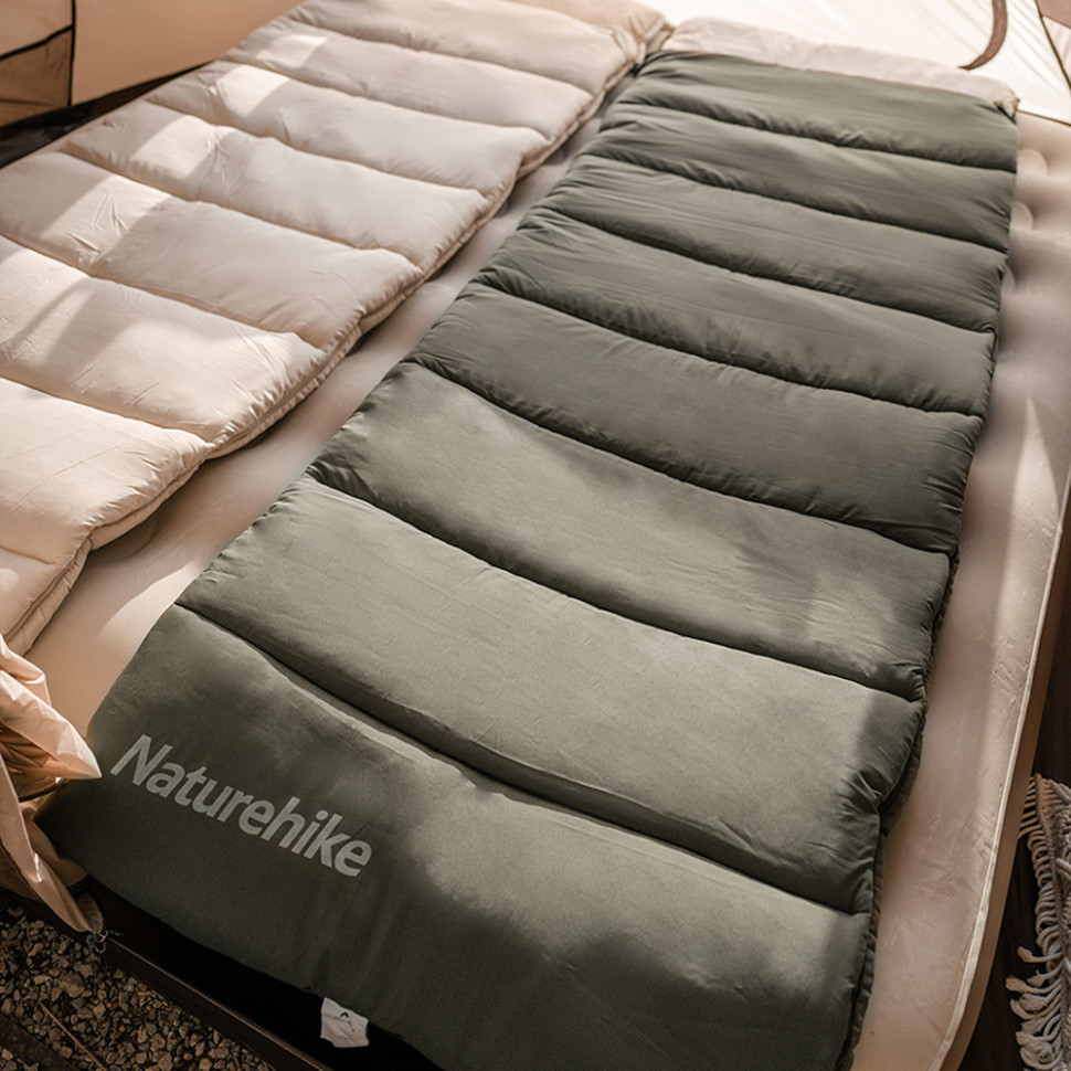 Спальний мішок Naturehike LD250 CNK2300SD016, темно-зелений фото 7
