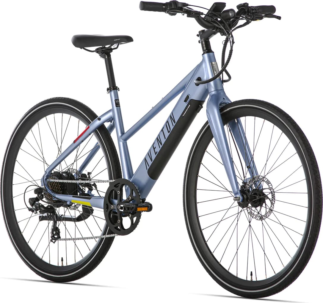 Электровелосипед 28" Aventon Soltera 7s 350 ST рама - S Moonrock Grey A3 фото 2