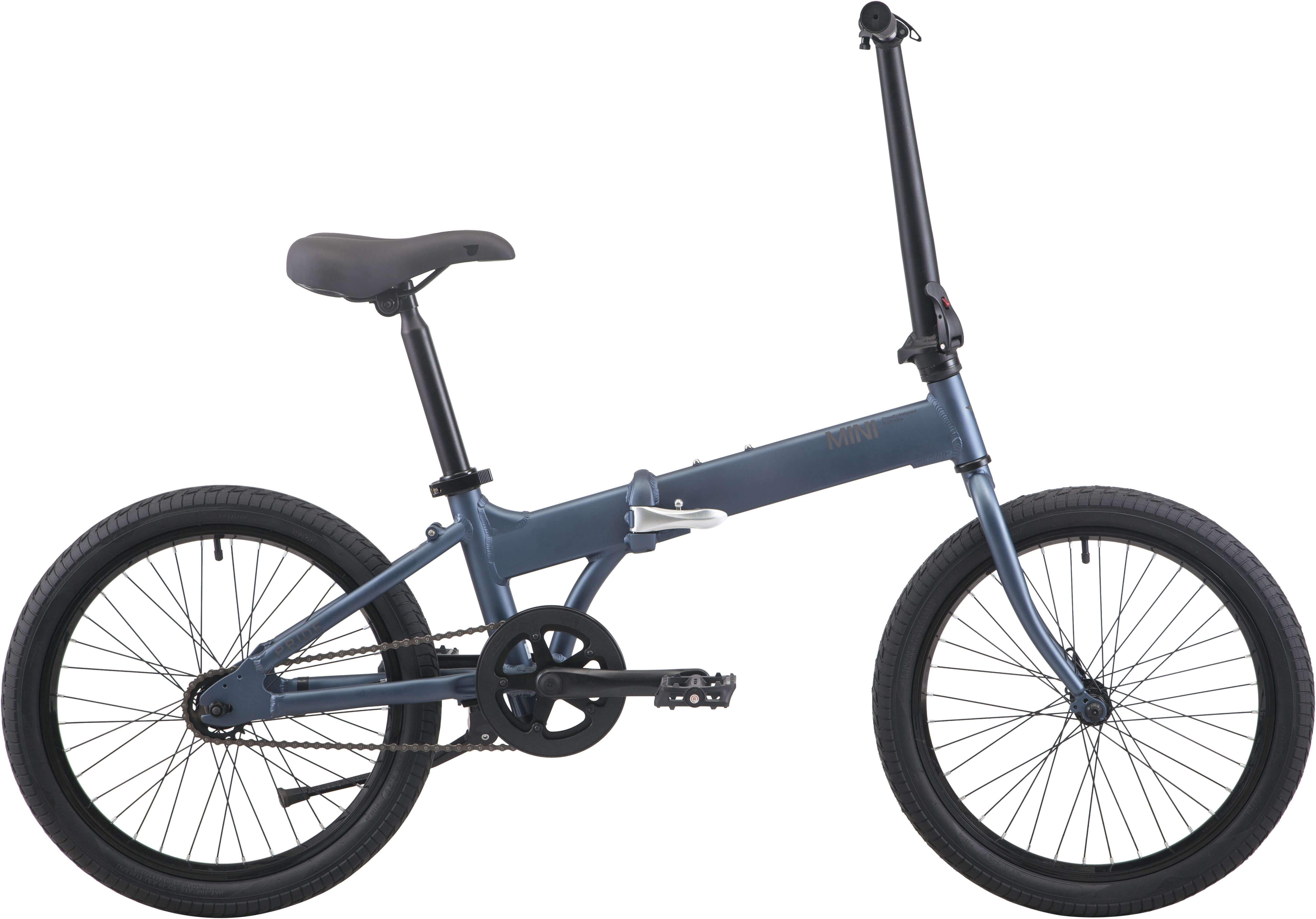 Велосипед 20" Pride MINI 1 2025 синій фото 