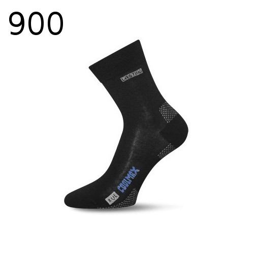 Термошкарпетки Lasting трекінг OLI 900, розмір XL, чорні фото 
