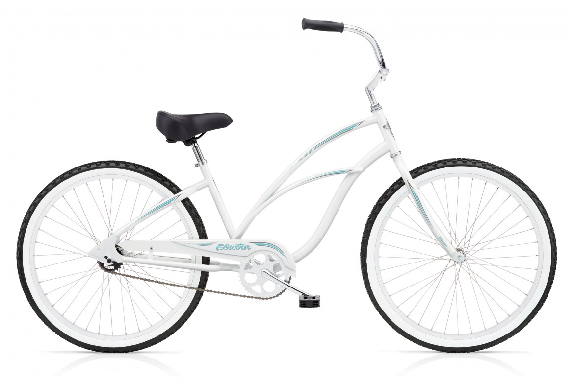 Велосипед 26 "Electra Cruiser 1 Ladies 'Pearl White фото 