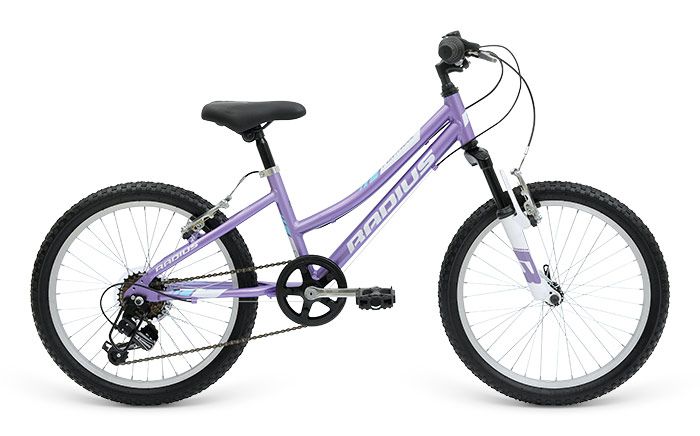 Велосипед 20" Radius Ponyridge AL Gloss Purple/Gloss White/Gloss Blue фото 