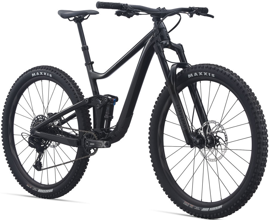 Велосипед 29" Giant TRANCE X 29 3 рама - L Black Chrome A1 фото 2