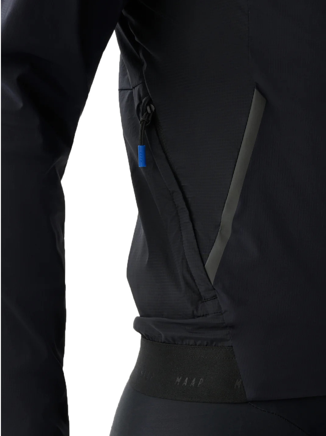 Велокуртка MAAP Flow Insulated Jacket 2 Jet Black, чоловіча, S фото 5