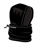 Шапка Axon TUBE с горлом L/XL Black фото 