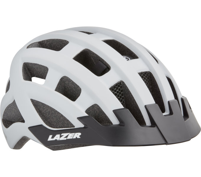 Шлем LAZER Compact dxl, белый матовый, размер 54-61см фото 