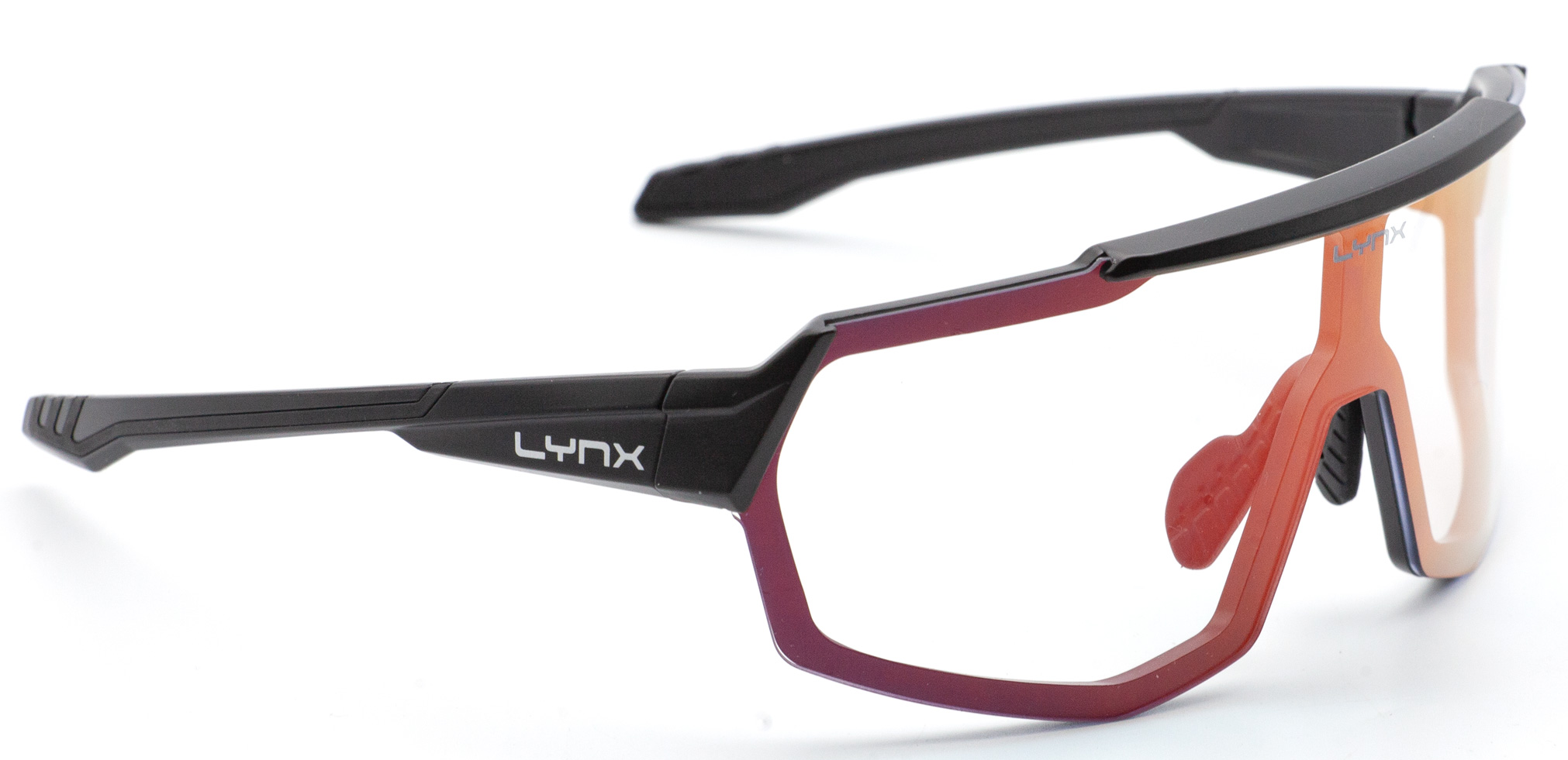 Окуляри Lynx TUCSON 2 PH B, Matt Black / #1 Smoke Photochromic with Black Red Revo фото 