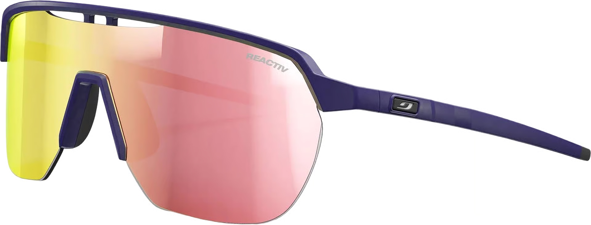 Очки Julbo FREQUENCY REACTIV PERFOMANCE 1-3 LIGHT AMPLIFIER, фиолетовые, фотохромная линза фото 