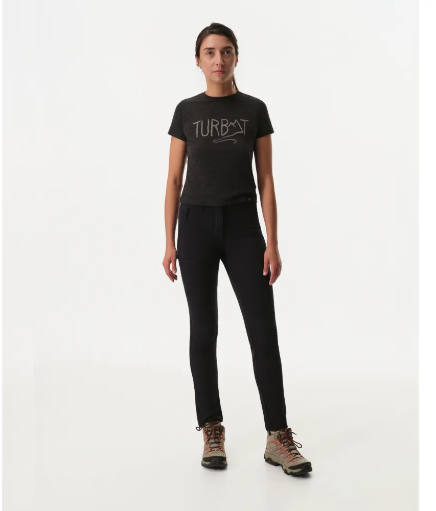 Футболка Turbat MAGIC LOGO SS Wmn, жіноча, Caviar, XXL фото 3