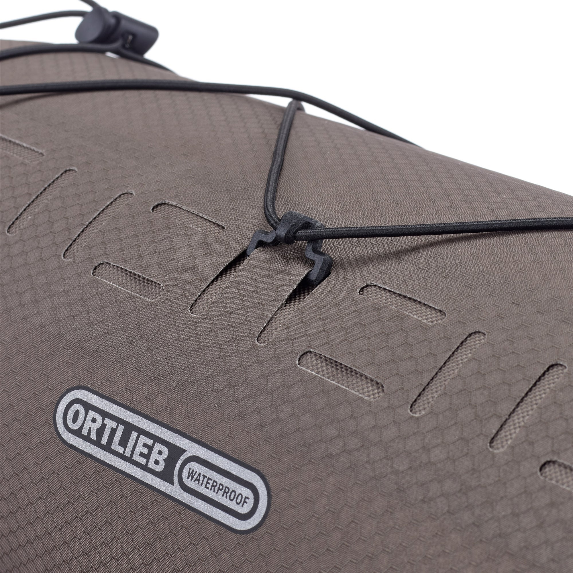 Гермосумка велосипедная на багажник Ortlieb Dry Pack, Dark Sand, 12 л фото 6
