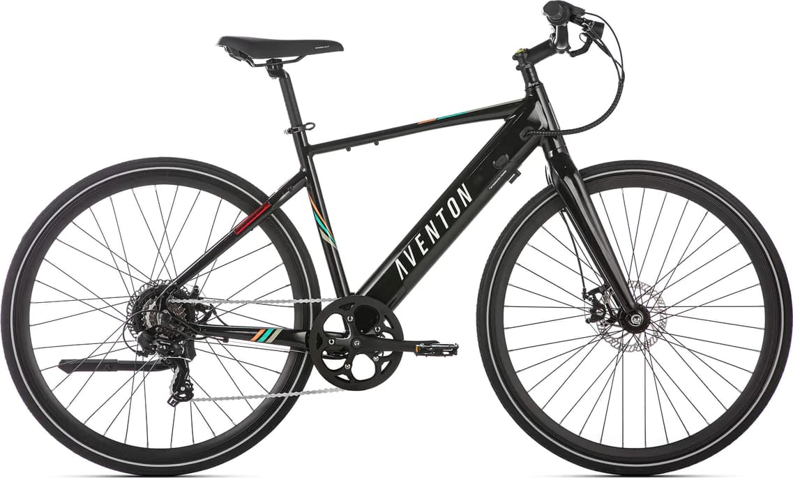 Электровелосипед 28" Aventon Soltera 7s 350 рама - M Onyx Black A3 фото 