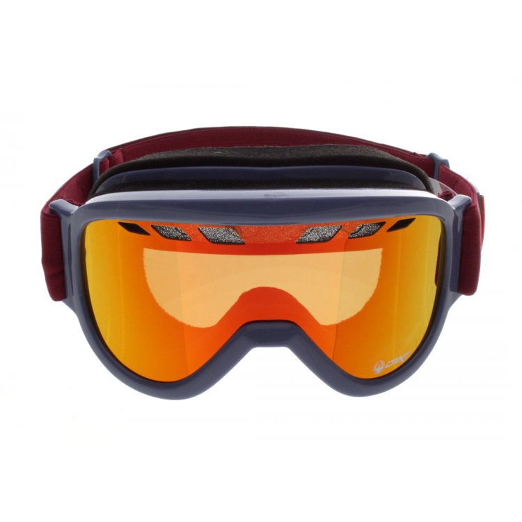 Маска сноубордична Dragon D1XT ice fire/Red lonized + Amber, 722-3504 фото 1