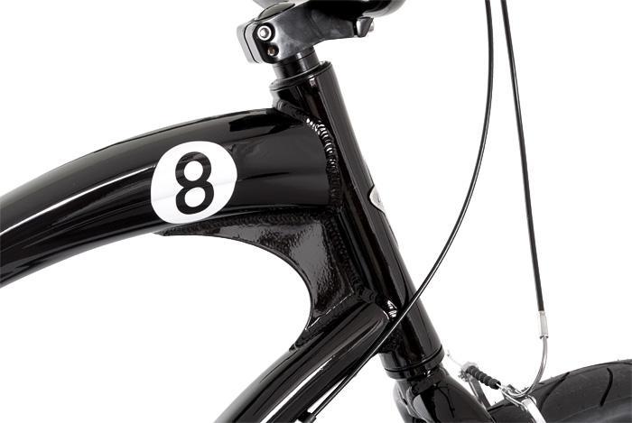 Велосипед 24" Electra Straight 8 3i (Alloy) disc satin Black фото 2