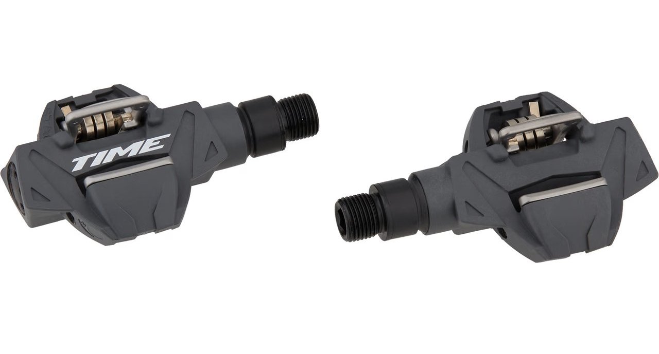 Педалі Time ATAC XC 2 XC/CX, шипи ATAC Easy Cleats 10° в комплекті, сірі фото 4
