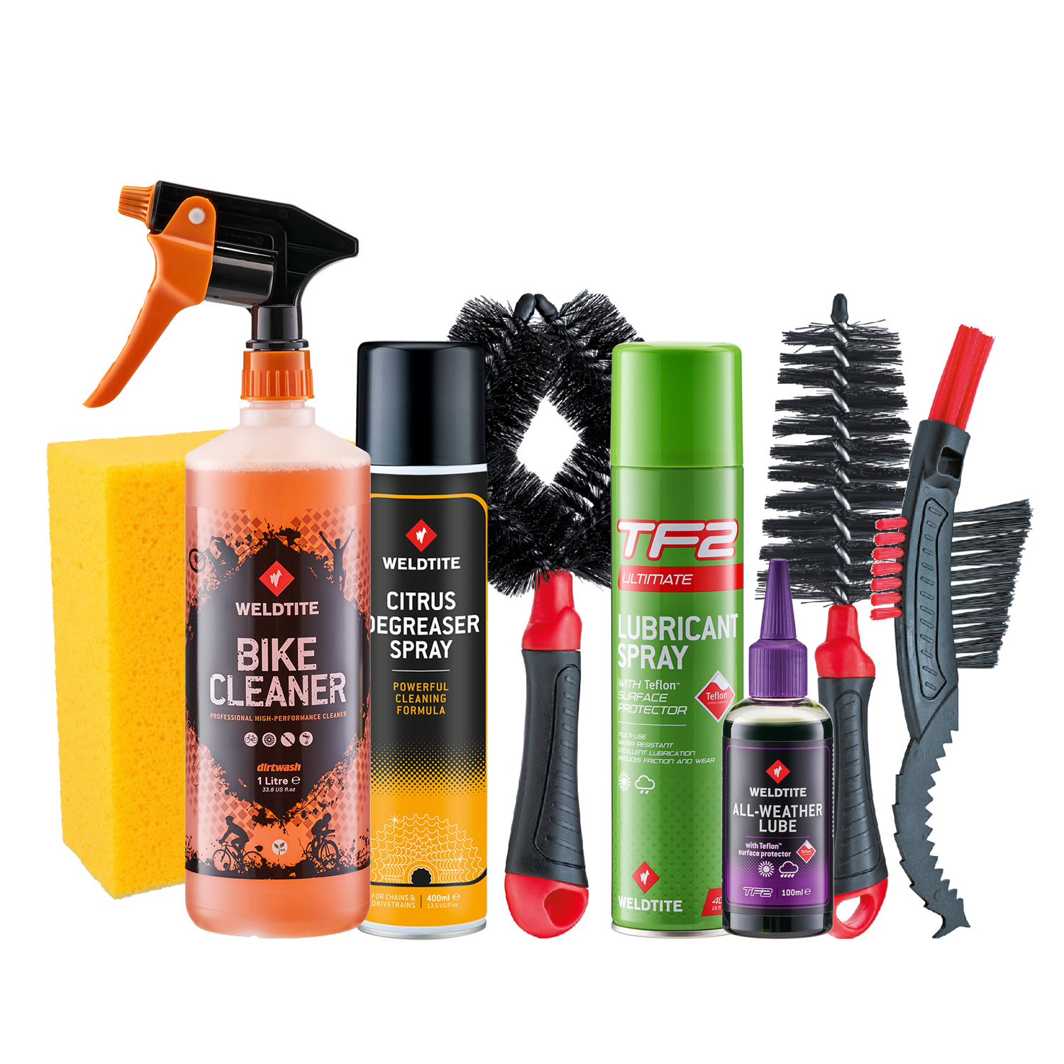 Набор Weldtite 03003 Ultimate Bike Care Kit для ухода за велосипедом фото 1