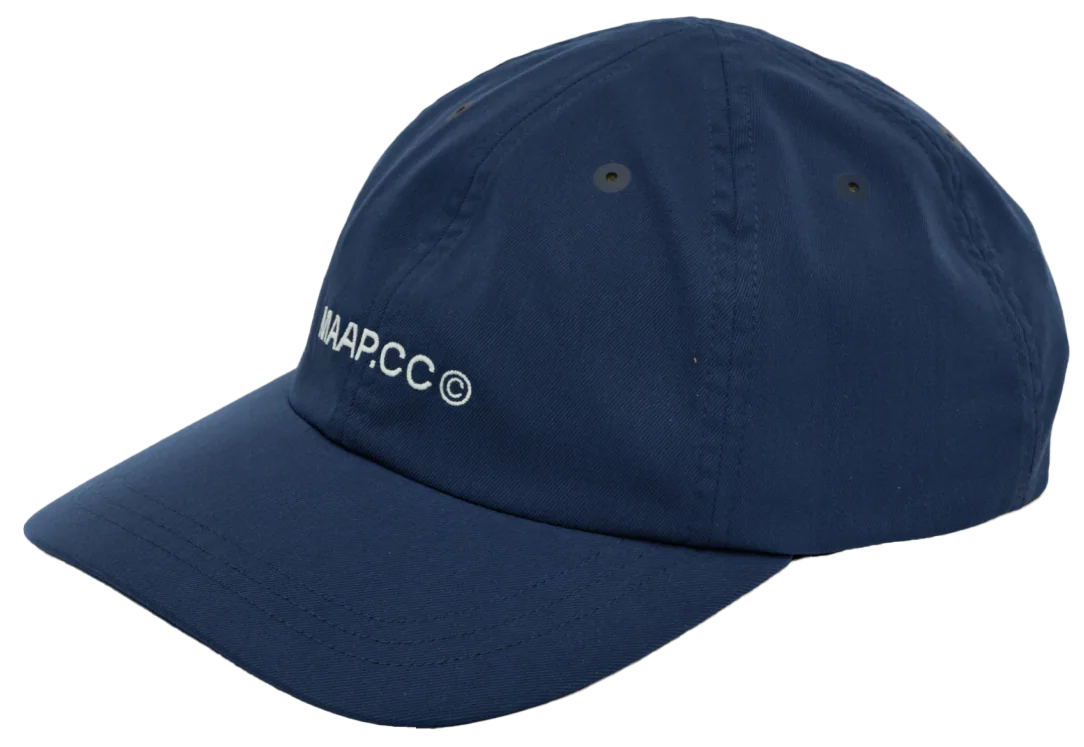 Кепка MAAP CC 6 Panel Twill Cap, синяя, One Size фото 