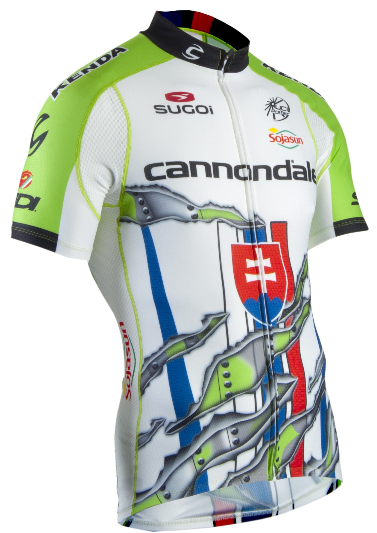 Джерси Sugoi Green MACHUNE PETER SAGAN, кор. рукав, мужское, green (зелёное), M фото 