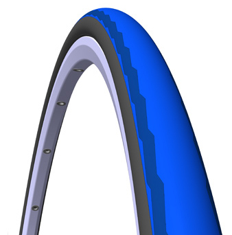 Покришка 700x23C (23-622) MITAS (RUBENA) PHOENIX R01 Racing Pro чорно-синя фото 