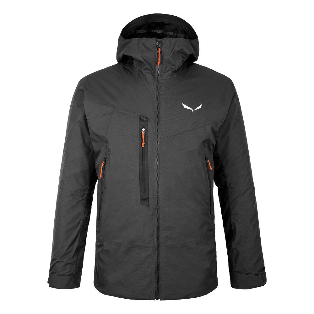 Куртка Salewa M PELMO CONVERTIBLE JKT 27914 0910 мужская, размер 54/2X, черная фото 