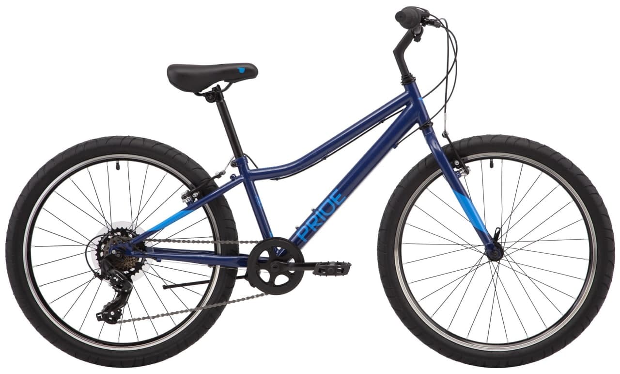 Велосипед 24" Pride BRAVE 4.1 синий A0 фото 