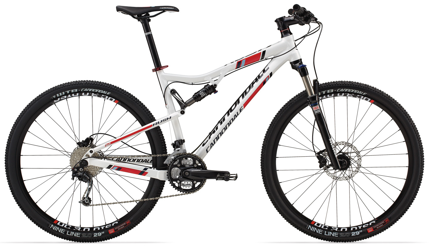 Велосипед 29" Cannondale RUSH 2 рама - L 2014 белый фото 