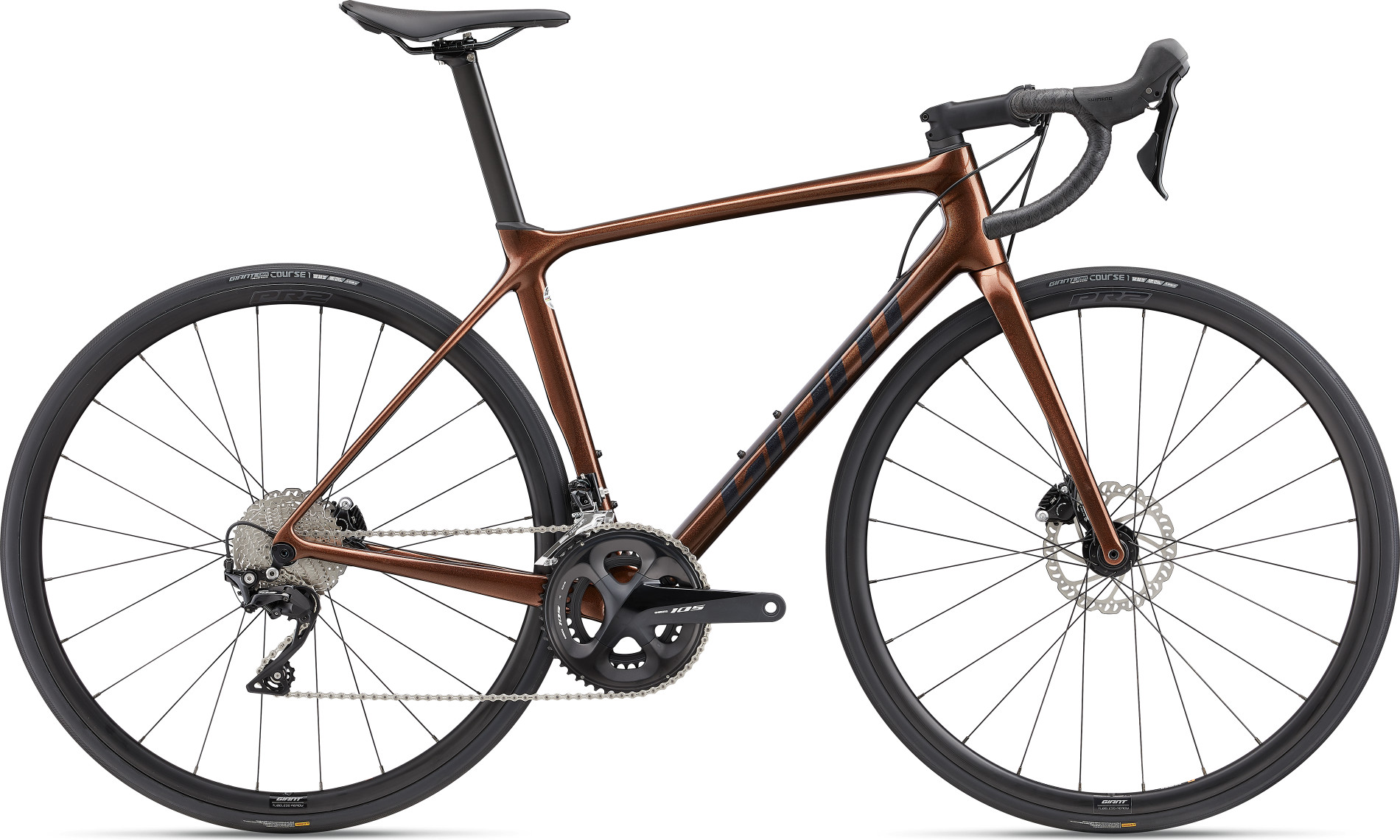 Велосипед 28" Giant TCR ADVANCED 2 DISC PRO COMPACT рама - L Hematite A2 фото 