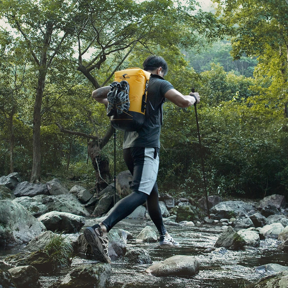 Герморюкзак Naturehike NH21FSB04, 40 л, бежевий фото 2