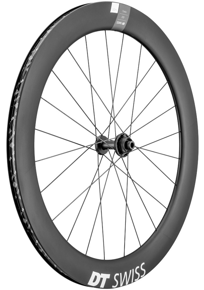 Колесо пер. 28" DT Swiss ARC 1400 DICUT DB 700C CL 50, 24 отв., ось 12х100, бескамерное, CenterLock фото 