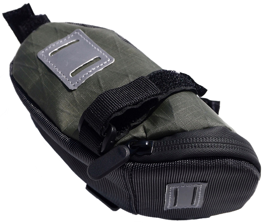 Сумка подседельная Green Cycle Nero, 17х10,7х8 см, оливковый фото 