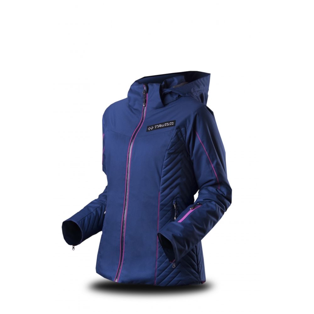 Куртка Trimm SAWA navy/pinky женская, размер S, синяя фото 
