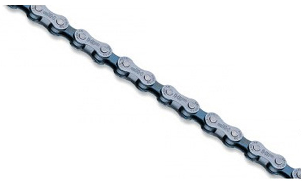 Ланцюг інд. 116 зв. 1/2x3/32 KMC HP20 silver/blue фото 1