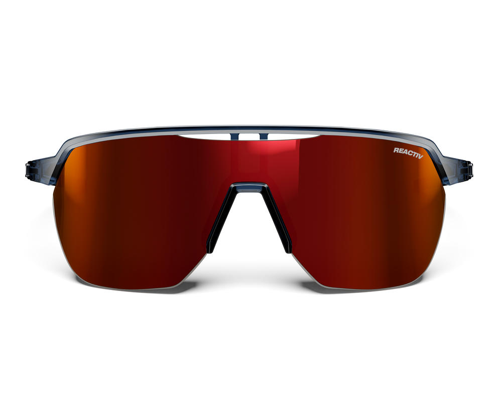 Окуляри Julbo FREQUENCY REACTIV PERFOMANCE 0-3 HIGH CONTRAST, синьо-чорні, фотохромна лінза фото 2
